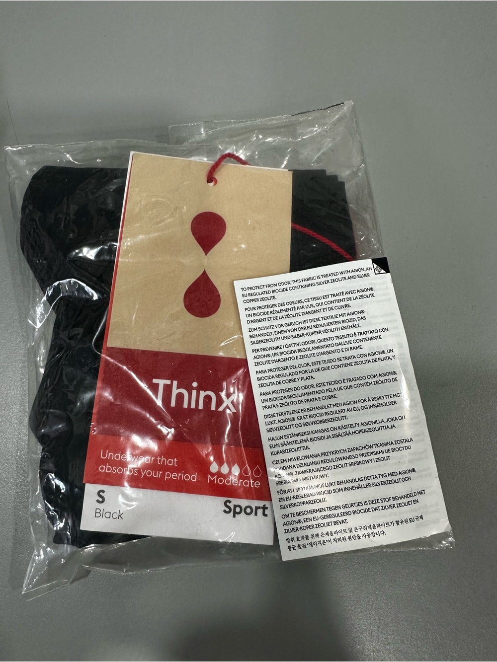 Thinx - Sport - Black